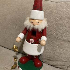 Vintage  Chubby Santa Nutcracker